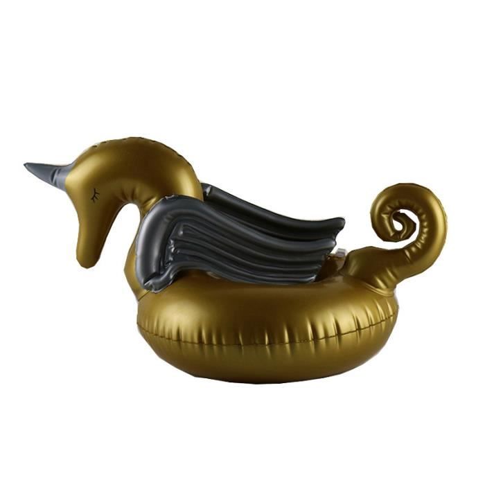 BEIIEB Lot 5 Porte-Gobelets Gonflables Piscine - Supports Flottants Fun Pour Boissons Et Jouets Bain (Coquillage, Donuts…)