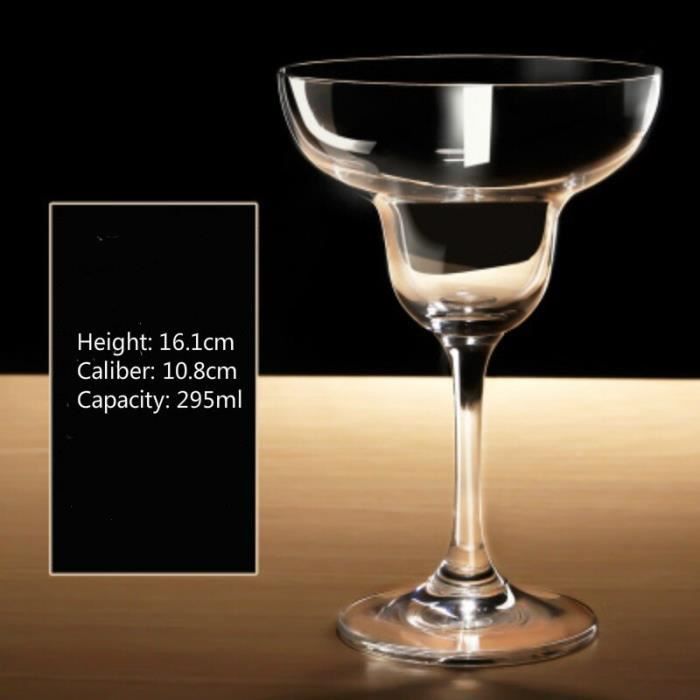 Lot De 2 Verres à Cocktail En Cristal - 283,5 G, Design Nervuré Rétro Pour Martini, Vin, Bar