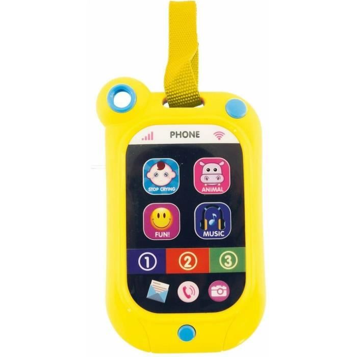 Bieco Baby - Premier Smartphone de bébé - jouet avec son et lumière