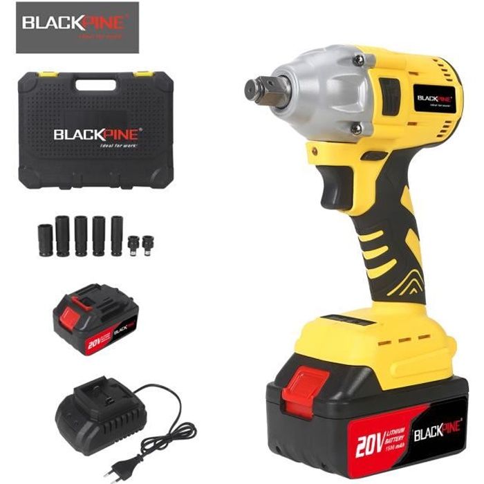 Clé à Chocs Widmann 1/2 300Nm – 2 Batteries 36V 4.0Ah Li-ion – Moteur Brushless – Neuf