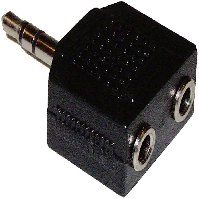 Jack 3.5 Adaptateur Réducteur Audio Stéréo Jack Femelle 3.5 Mm Vers Jack Mâle 2 Amplificateur Lampes - Foto 6