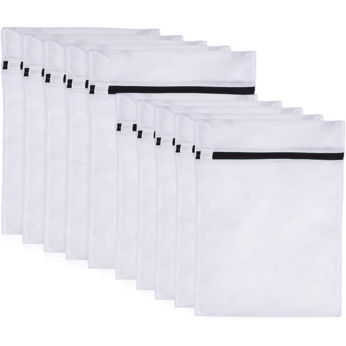 Lot de 4 Porte-documents avec fermeture zippée | Vitrine Magique