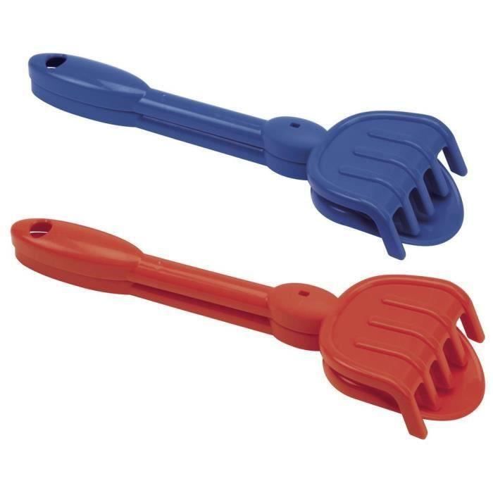 Ecoiffier – Doublette Beach Pailletée – Pelle Et Râteau 30 Cm – Jeu De Plage Français Dès 18 Mois