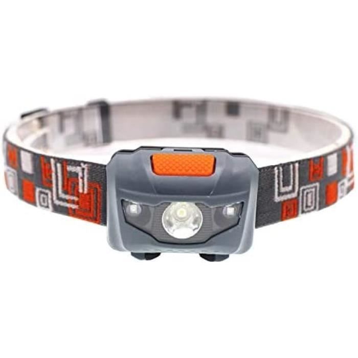 Lampe Frontale Rechargeable à LED, Lampe Frontale Détachable Lampe Frontale de Camping à LED Détachable Lampe Frontale Design Convivial