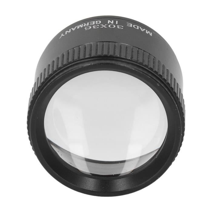 Loupe D'inspection X20 Pour Bijoux Et Réparation De Montres - Diamètre 4 Cm, En Plastique Et Acrylique