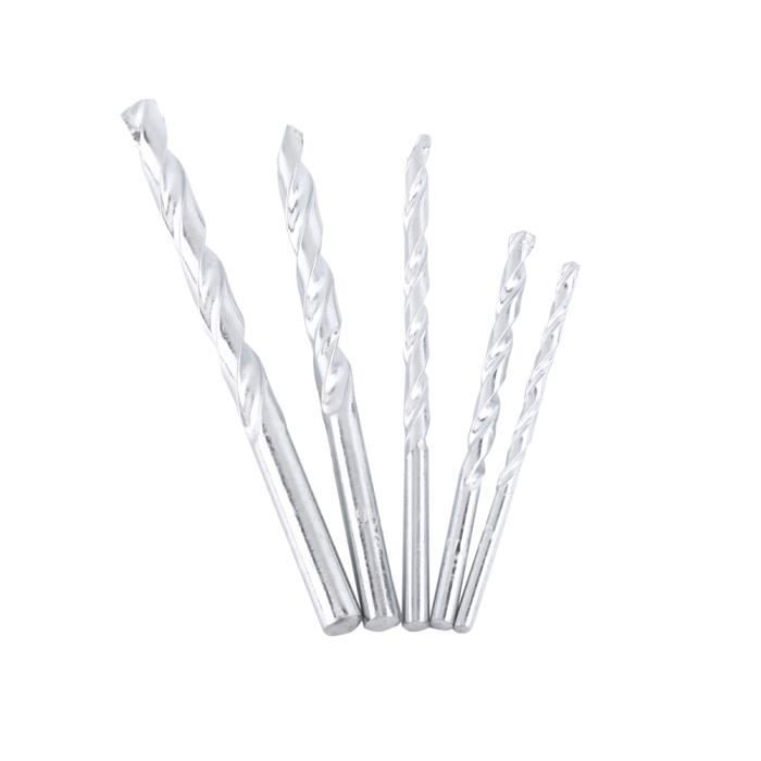 Lot De 5 Forets à Maçonnerie Draper TCT – Pointe En Carbure De Tungstène, Diamètres Variés