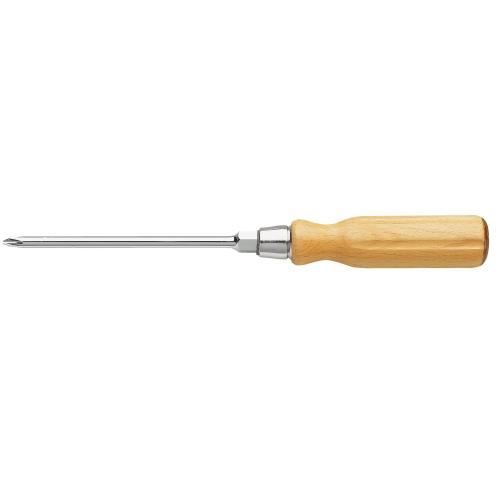 ATHH.P Tournevis manche bois pour vis cruciformes Phillips® lame avec 6 pans Facom ATHH.P1