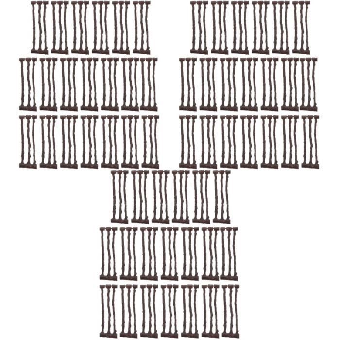 60 Pièces Clôtures De Ferme Miniatures – Jouets Pour Enfants, Ferme, Chevaux | En Plastique PP, Construction Créative, éducatif