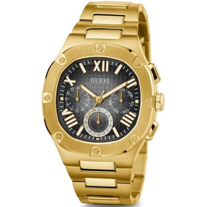 Montre - Guess - Headline GW0572G2 - Quartz - Acier inoxydable - 42 mm - Noir
