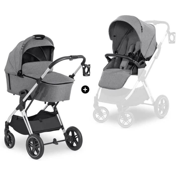 Poussette polyvalente 4 roues on sale