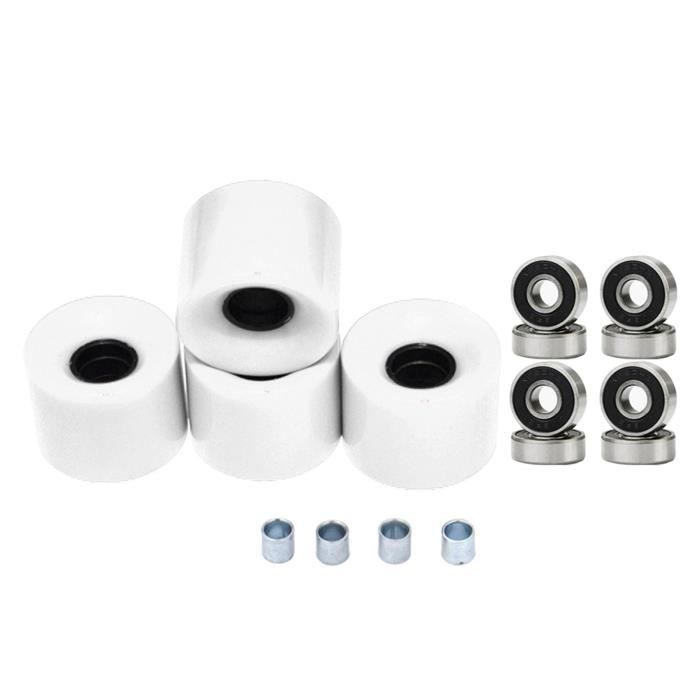Fomo Team Lot 4 Roues Skate 53 Mm 97A + Roulements ABEC-9 + Outil T – Roues Polyuréthane Rapides & Durables Pour Street & Figures