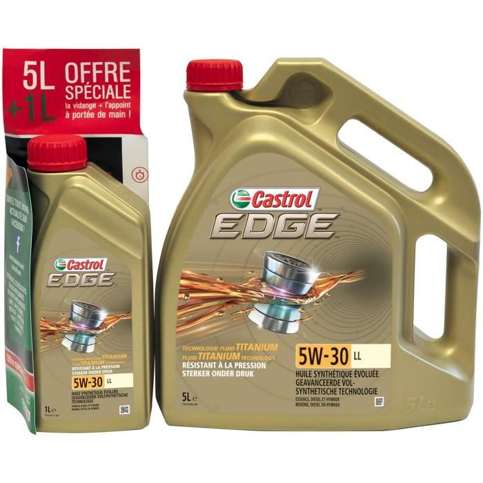  Castrol Huile moteur EDGE Professional LongLife III 5W-30 4 L