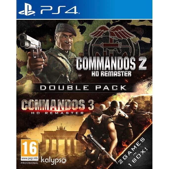 Jeu Vidéo - Kalypso Media - Commandos 2 & 3 Hd Remaster - Double Pack - PS4 - Stratégie