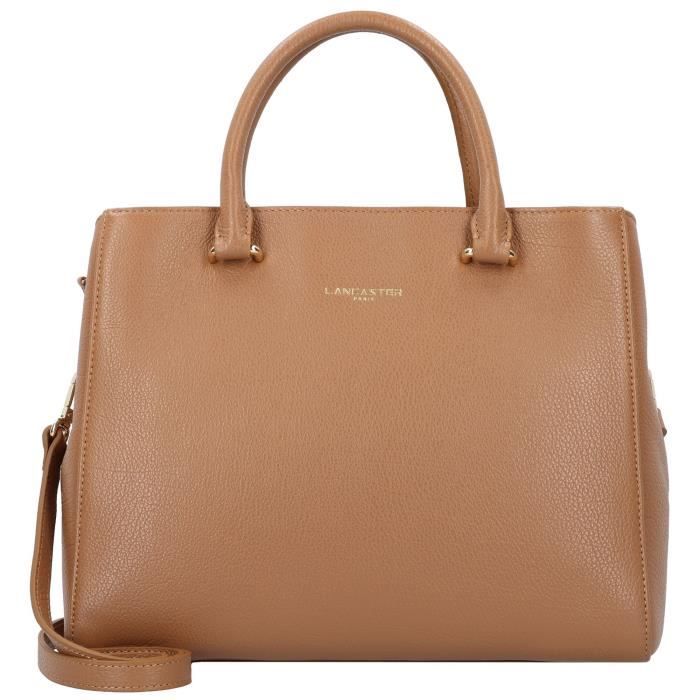 Lancaster Sac ?� main Dune en cuir 30 cm camel - Cdiscount Bagagerie - Maroquinerie