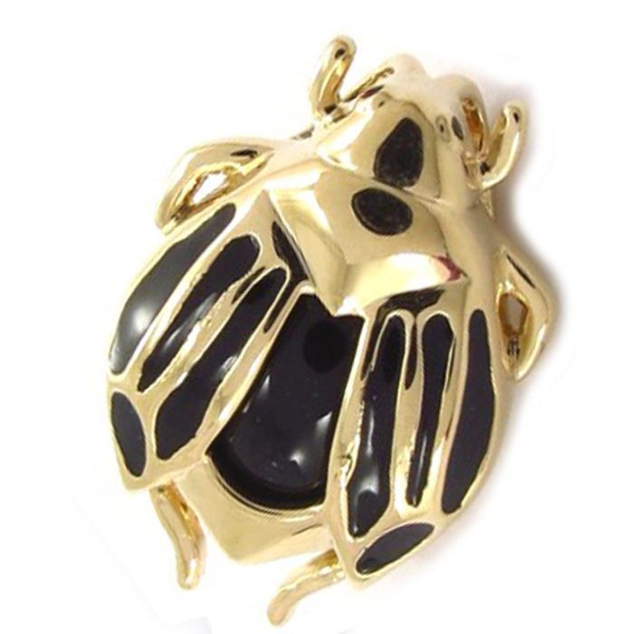 Broche plaqué OR 18 Carats moulinet 300 Garcia Mitchell
