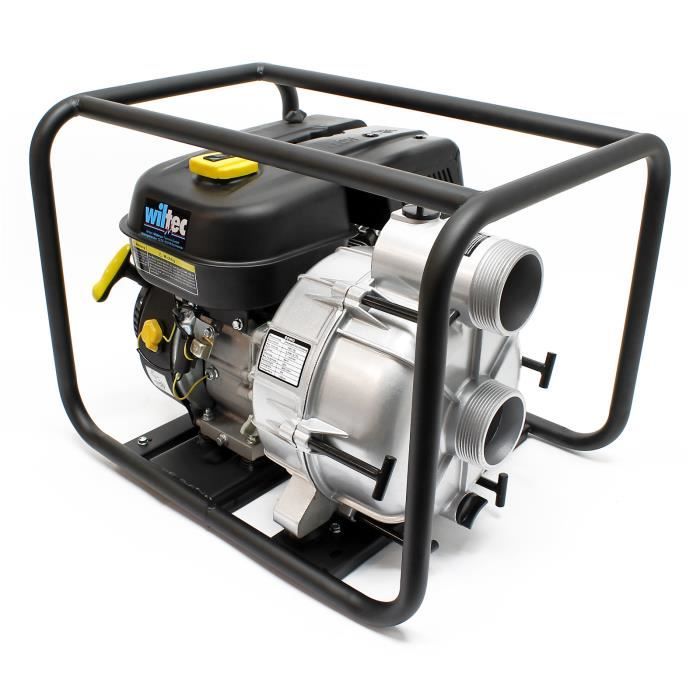 Motopompe à essence pour eaux sales LIFAN - 66m³/h 30m 4.8kW 6.5CV 89mm 3.5" - Arrosage de jardin