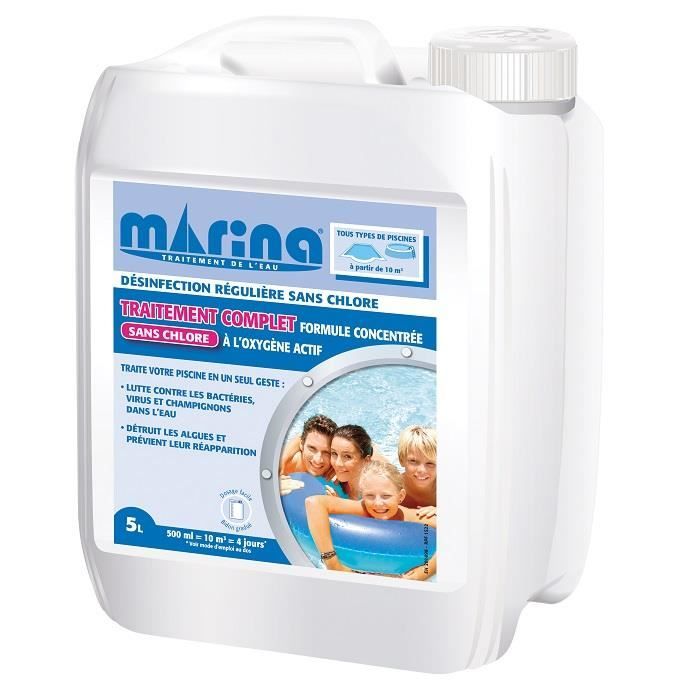 Traitement sans chlore Marina pour piscine 5 L