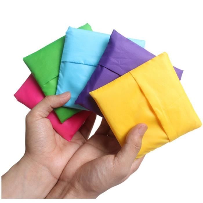Sac De Courses Pliable Heveer - Réutilisable 50x66cm Motif Fleuri - Léger