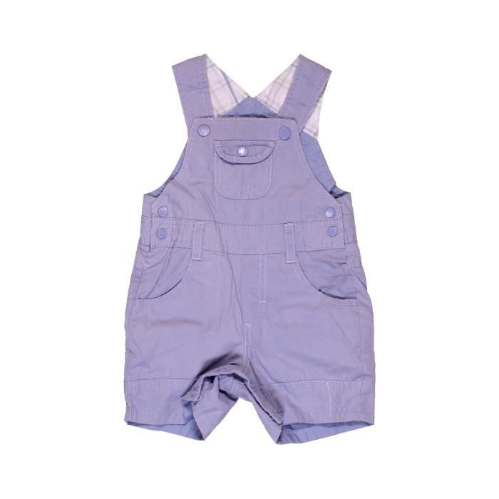 Salopette Bebe Garcon P Tit Bisou 1 Mois Violet Ete Vetement Bebe Violet Cdiscount Pret A Porter