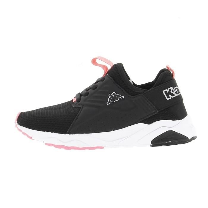 chaussures running mode san puerto el kid - kappa - noir - garçon - enfant - running