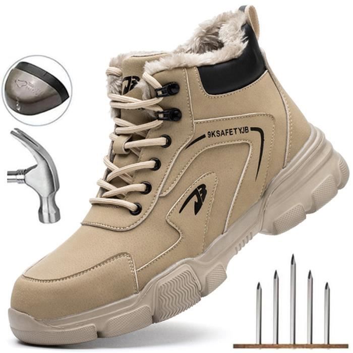 bottes securité fourrées