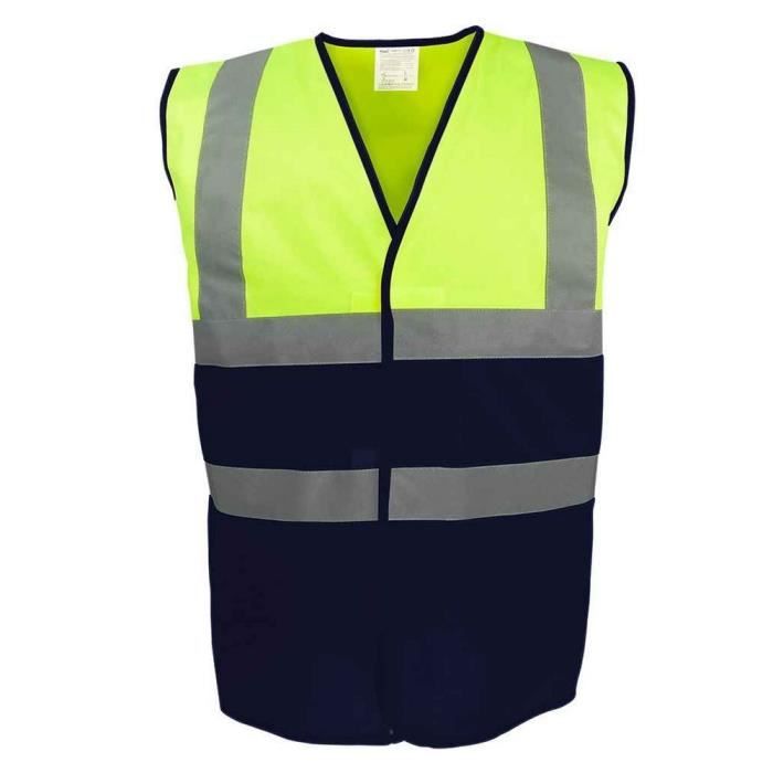 Gilet Haute Visibilité Yoko à Manches Longues – Homme – Tailles S à 3XL – Couleurs Disponibles – Neuf