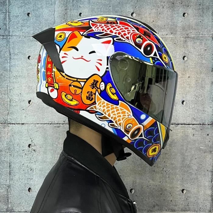 Casque Motocross Enfant + Lunettes + Gants + Masque - VTT Enduro Karting BMX Casque Intégral Unisexe