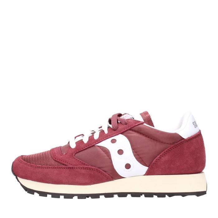 saucony chaussures homme bordeaux