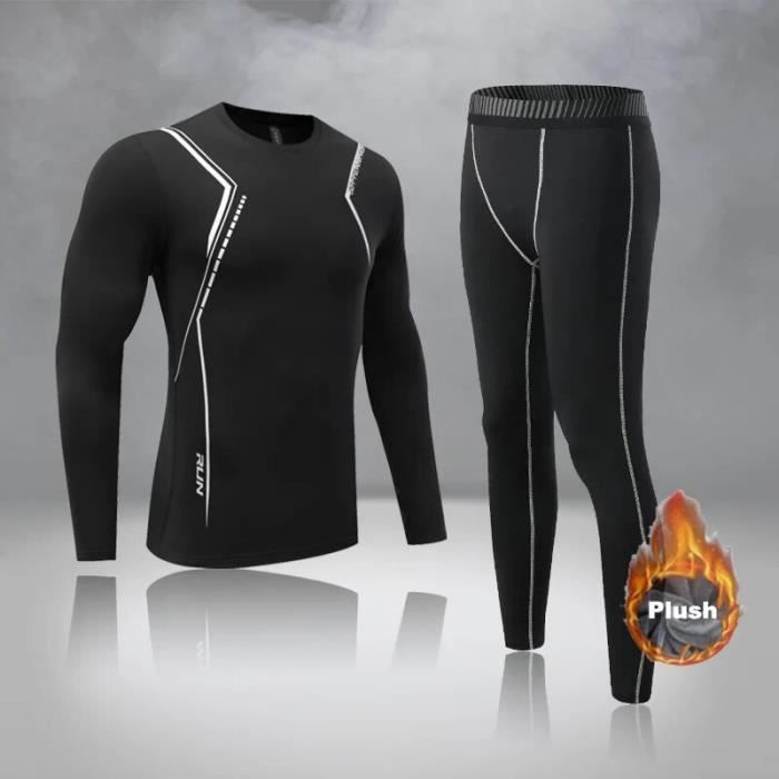 Celodoro - Lot De 2 Caleçons Thermiques Longs Pour Homme - Hiver, Ski, Sport
