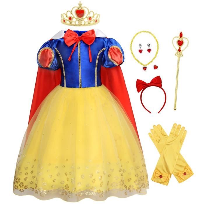 Robe Blanche Neige Enfant Cdiscount