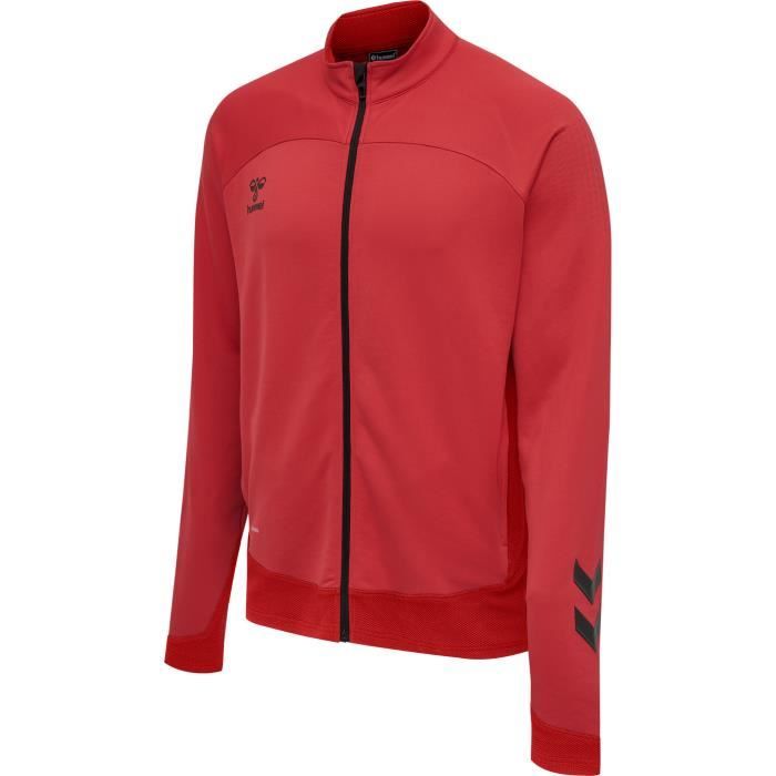 Veste zippée Hummel hmlLEAD poly - rouge