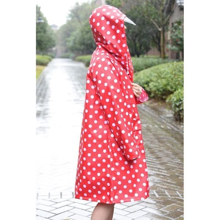 Veste Imperméable Femme Avec Capuche - Trench Léger Printemps/Été - Coupe-Vent