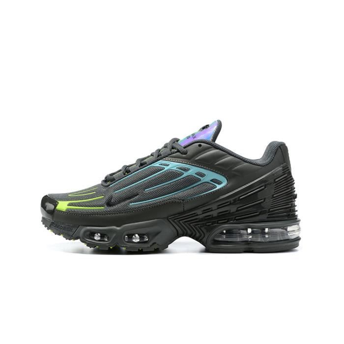 Baskets NIKE AIR MAX TN 3 TXT Homme de Entrainment Pour Running Gris Bleu -  Cdiscount Sport