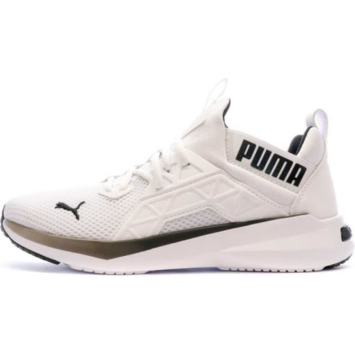 Baskets Blanches Homme Puma Softride Enzo Fade Blanc - Cdiscount Chaussures