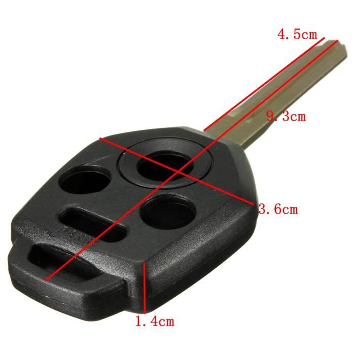 clé coque etui pour télécommande SUBARU IMPREZA LEGACY FORESTER lire BIEN