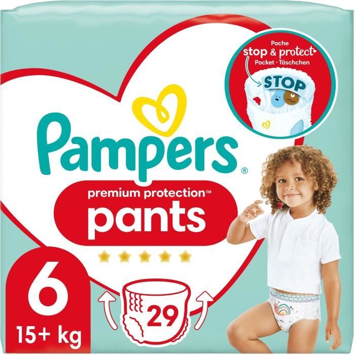 Couches Pampers Taille 6 pas chères