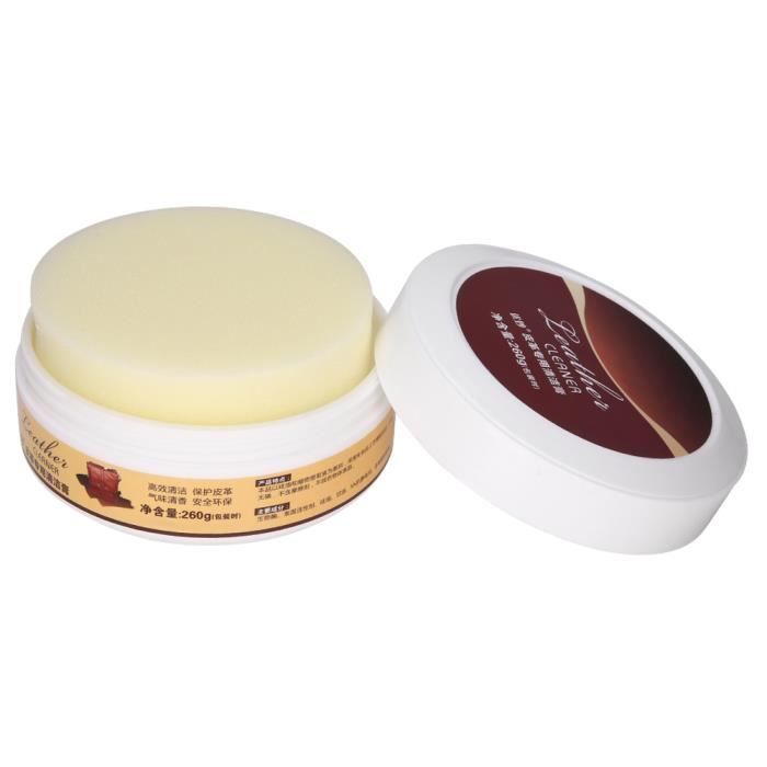 📢📢2 dernières heures : Grande vente⏰⏰Crème Nettoyante et d'Entretien pour Cuir & Pâte Nettoyante pour l'Entretien du Cuir