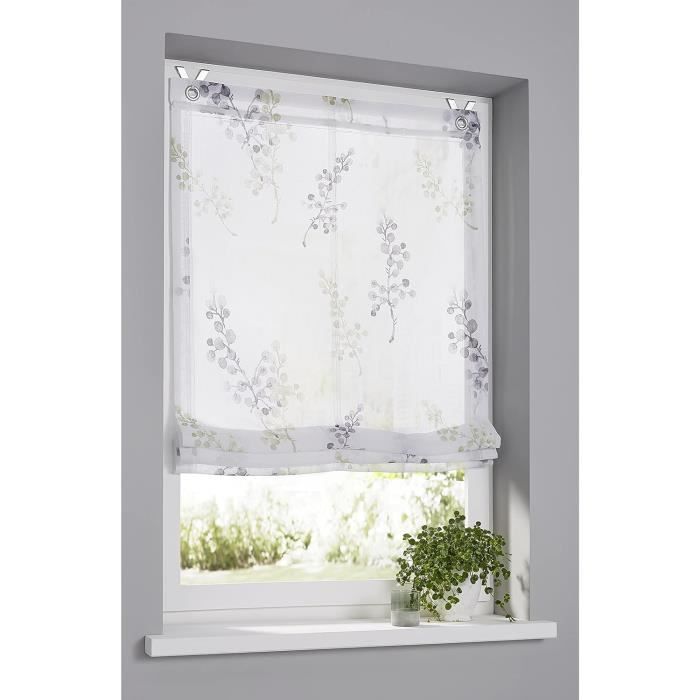 Haut Vert Semi-transparent Imprimé Floral Susan Graver - Taille S - Occasion Très Bon état