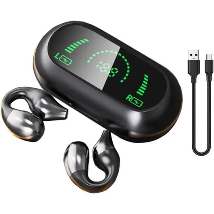 Missmisq Écouteurs à Clip D'oreille Ouvert,écouteurs à Clip D'oreille