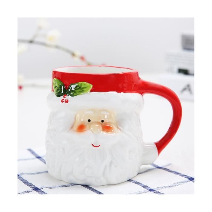 Tasse De Noël DIY à Peindre - Kit Créatif En Céramique 13,8x10,5x9,5 Cm | Activité Manuelle Enfants Adultes - 4