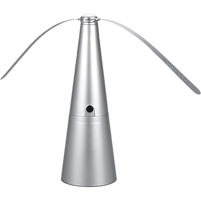 Ventilateur Anti-Mouche 2 Pièces - Chasse Mouches De Table Pour Intérieur Extérieur Jardin Barbecue