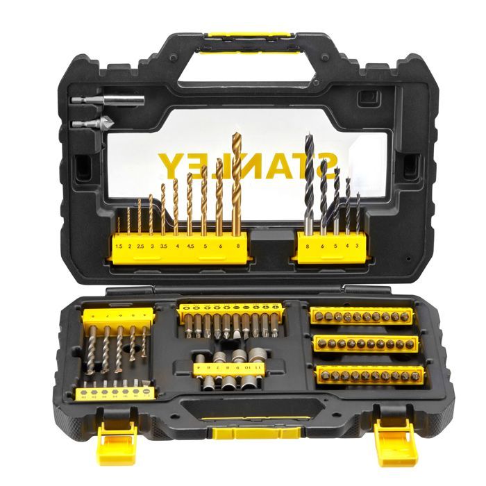 Stanley Coffret 76 pièces percage / vissage STA88544 XJ