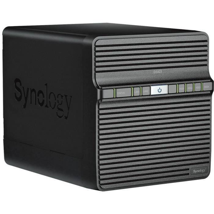 Serveur NAS – SYNOLOGY – DS423 – 4 baies – RAM 2Go