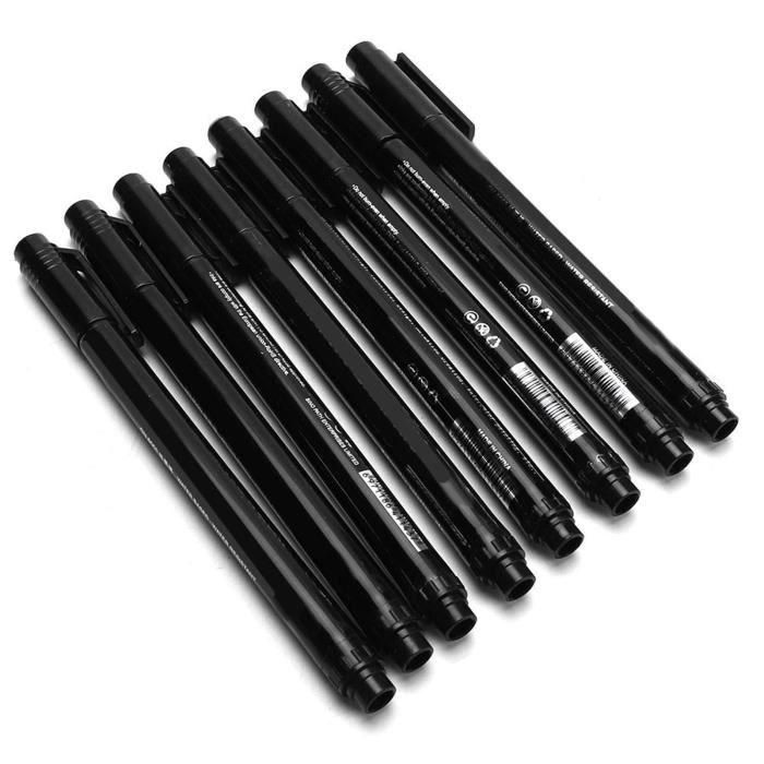 STYLO DE PEINTURE à Lignes Fines Inclinées, Stylo D'Écriture Fluide