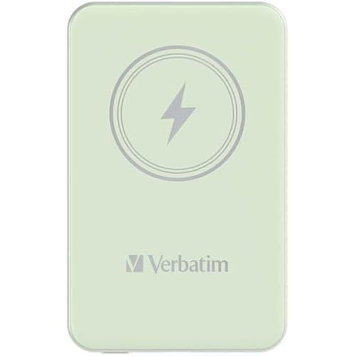 Charge n Go Magnetic Wireless Power Bank 5000 Green