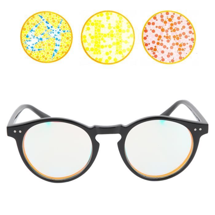Lunettes Correction Daltonien - Monture Complète - Rouge/Vert - Unisexe - Intérieur/Extérieur