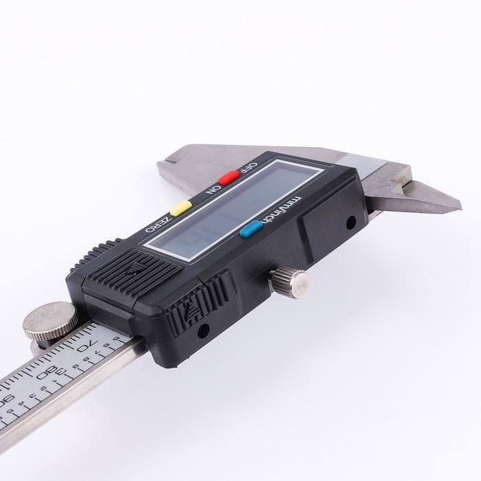 MICROMETRE,Digital Caliper--Jauge de profondeur numérique 0 150mm, haute  précision, Vernier, pied à coulisse, règle de mesure de la - Cdiscount  Bricolage