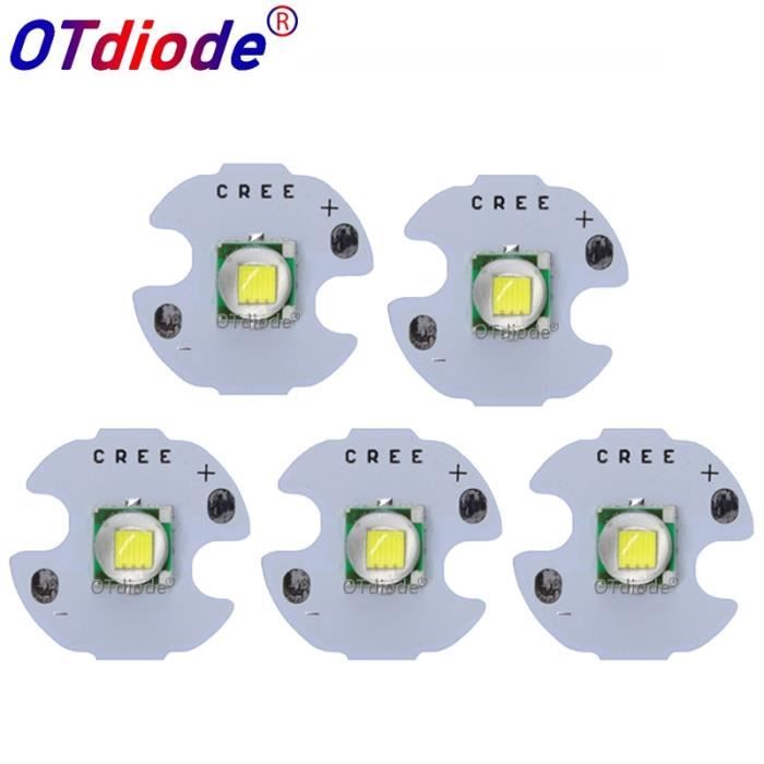 AMPOULE LED,Cold White 7000k-With 20MM White PCB-2PCS--Diodes ...