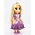 Poupée interactive Raiponce - Disney Princesses - 38 cm - Chevelure qui s'illumine - Chante-1