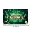 1pc St. Patrick's Day Backdrop Photography Background Party Props   ENSEMBLE SOMMIER MATELAS-1